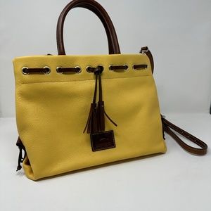 Dooney & Bourke Wakefield Tassel Leather Bag